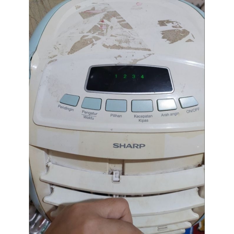 Sharp Bekas PJ-A36TY-W Air Cooler / kipas angin