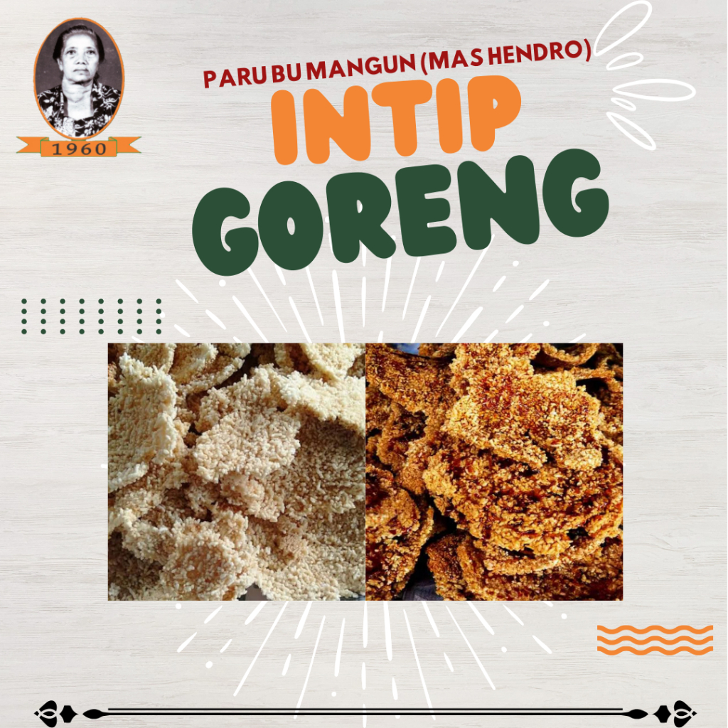 

Bu Mangun Intip Goreng 250gr (Original & Manis)