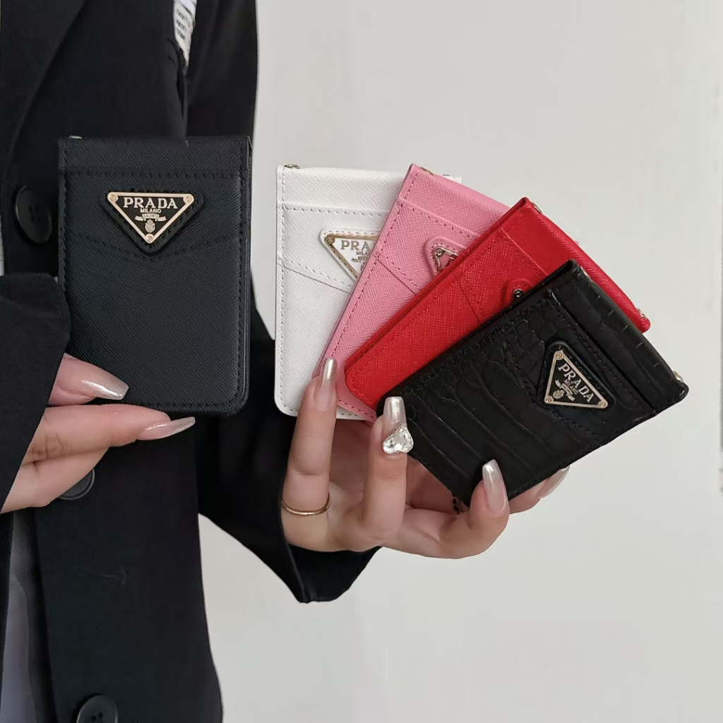 

tempat kartu dompet card slot card prada card holder dompet prada