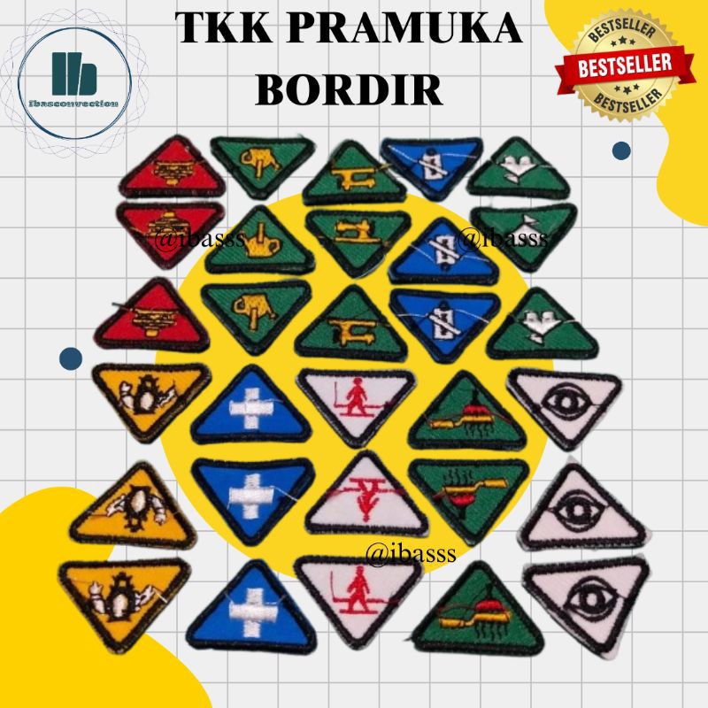 TKK Siaga Pramuka TKK Pramuka Bordir Premium