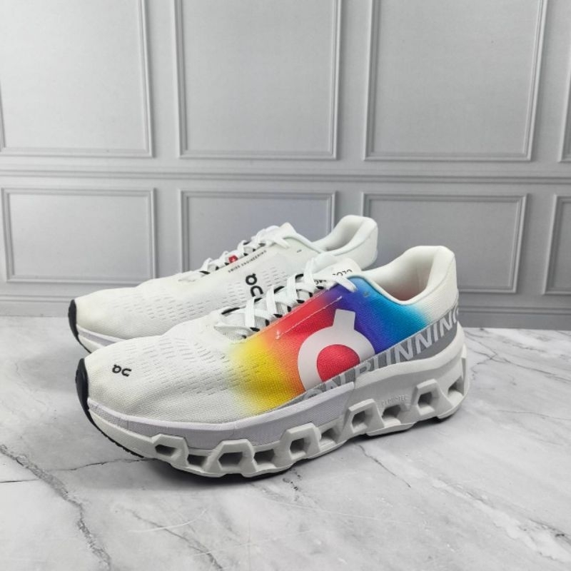 JUAL SEPATU RUNNING ON CLOUD MONSTER WOMEN'S 2 TERBARU RAINBOW
