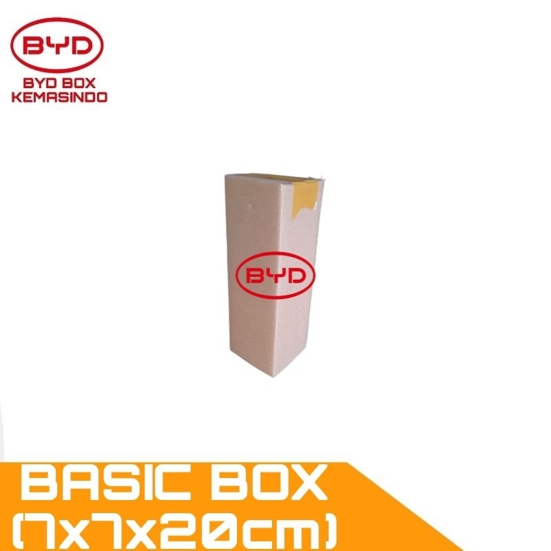 

7x7x20cm Kardus Packing Baru Polos