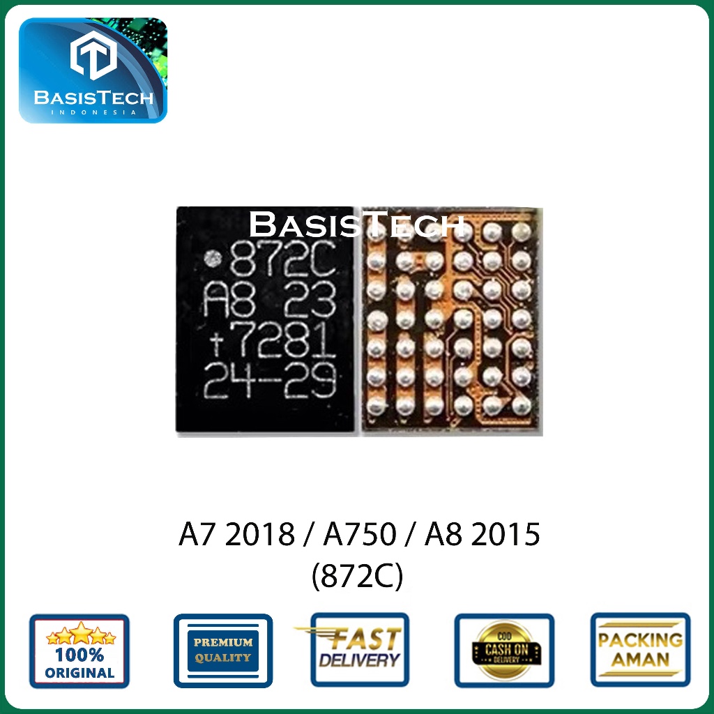 IC AUDIO SAMSUNG A7 2018 A750 - A8 2015 - 872C - ORI NEW