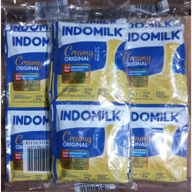 

Indomilk 1 Pack Isi 6 Sachet @37g