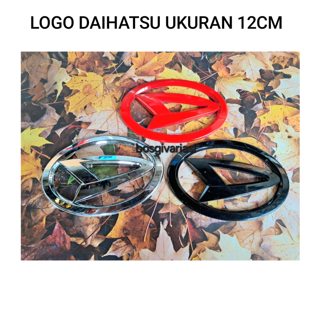 Emblem Logo belakang daihatsu xenia 2004 - 2011 / Logo depan xenia 2004 - 2011 / Logo emblem daihats
