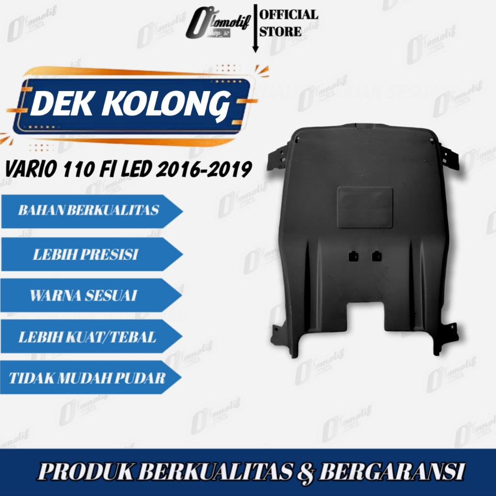 Dek Kolong Honda Vario 110 Fi Agnes / Dek Bawah Tengah Vario 110 Fi Led