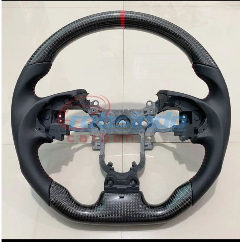 lingkar stir honda crv gen 4 carbon fiber