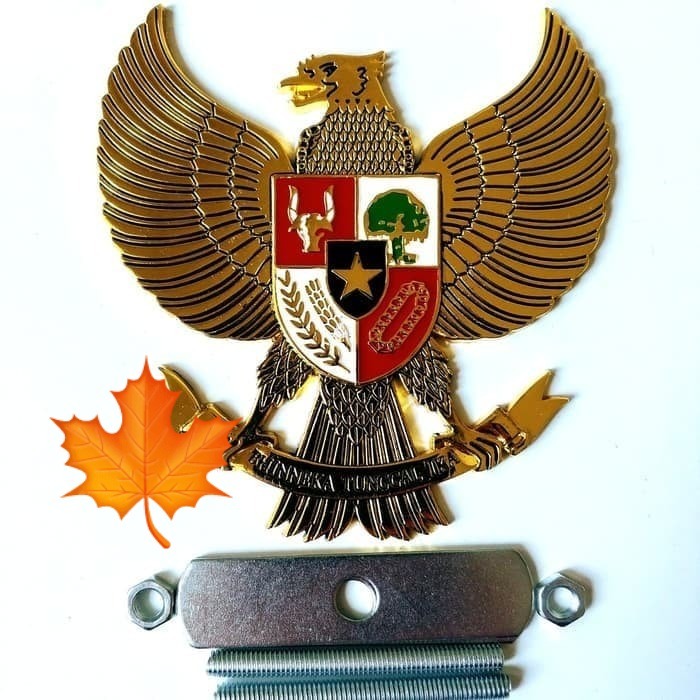 EMBLEM GRILL LOGO GARUDA / PLAT NOMOR EMBLEM GARUDA PANCASILA