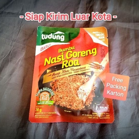 

Tudung Bumbu Nasi Goreng Roa Kemasan 28g