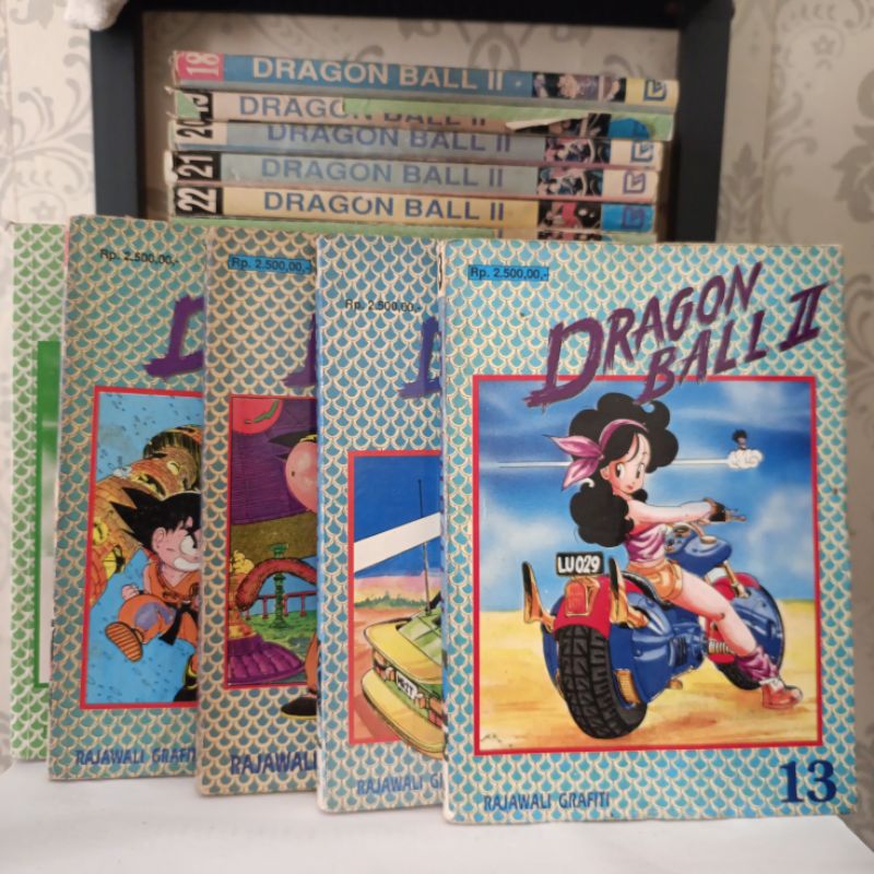 ORIGINAL KOMIK DRAGON BALL 2 VOL 13 - 43 Jual satuan/cabutan (minus vol 15&17)