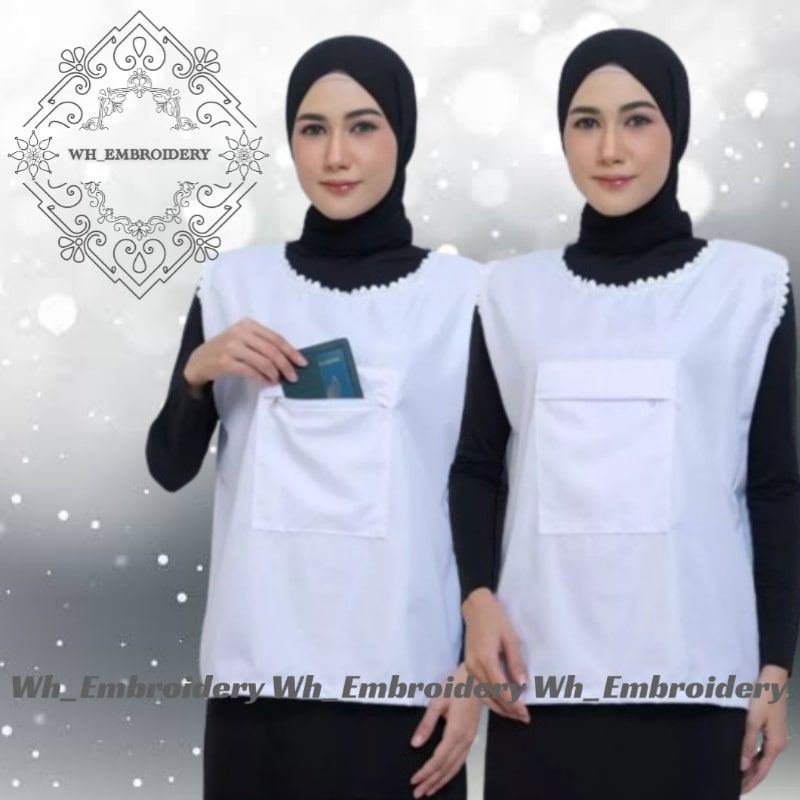 Kaos Dalaman Berkantong Wanita - Dalaman Gamis Untuk Umroh Dan Haji