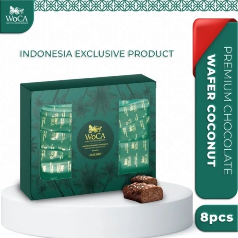

Hampers WoCA Premium Coconut Chocolate - 8 pcs per pack