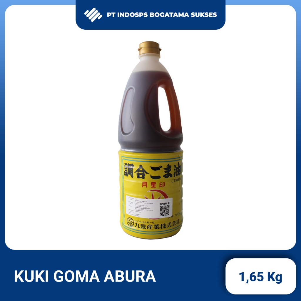 

Kuki Goma Abura 1,6L | Kuki Goma Oil | Kuki Sesame Oil | Minyak Wijen