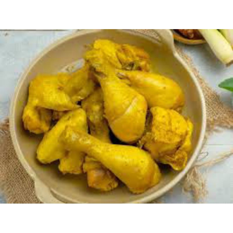 

Ayam Ungkep bumbu kuning siap goreng