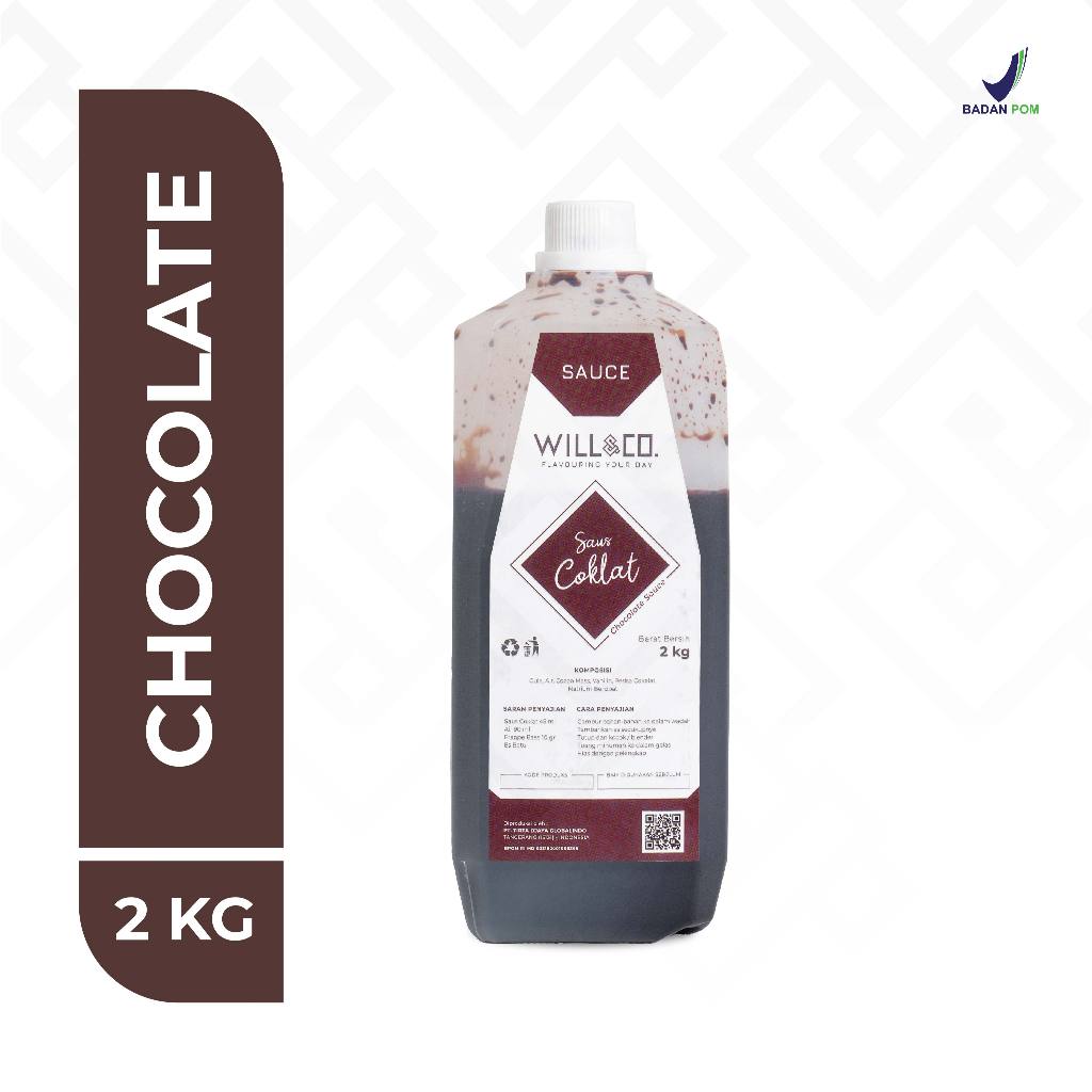 

Will&co Saus Coklat Premium - Chocolate Sauce untuk Kopi & Topping 2liter