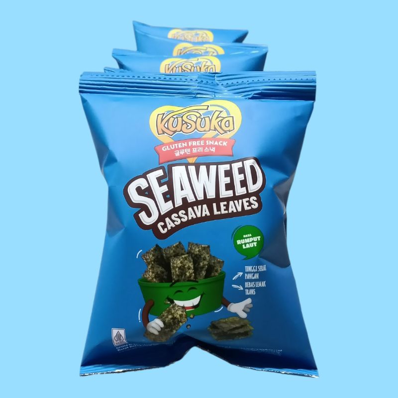 

KUSUKA Keripik Singkong Seaweed Snack 14gr (10 pcs/renceng)