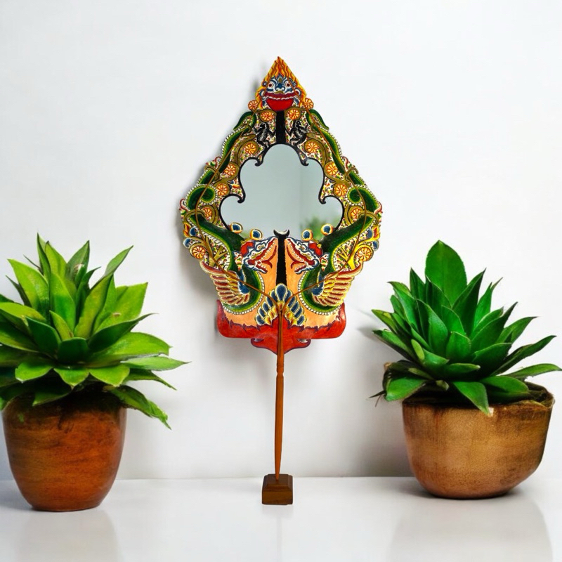 NAKIROHBUSINESS GUNUNGAN KAYON Wayang Kulit Gunungan Bolong Alusna -+ 60cm Standar Dalang