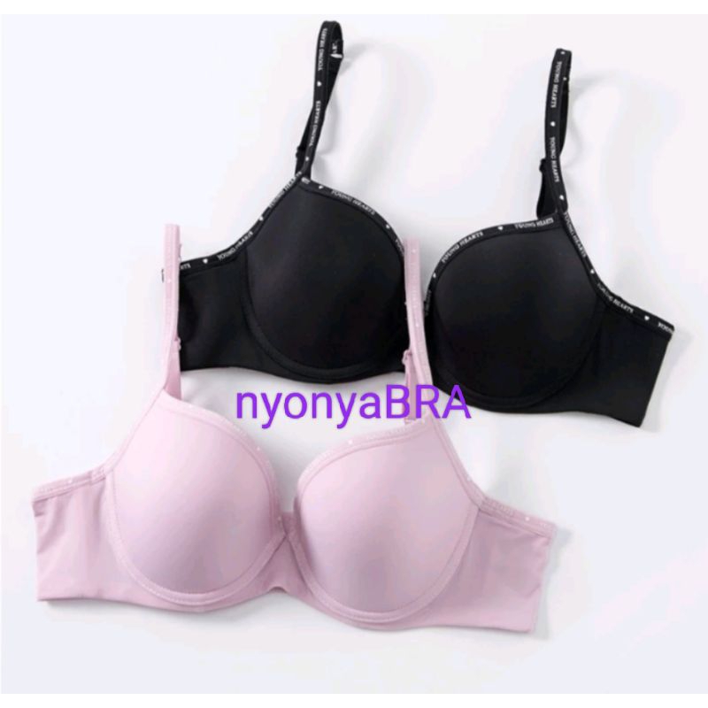 Young hearts bra berkawat cup B,C, 32,36,38, Y23-20237