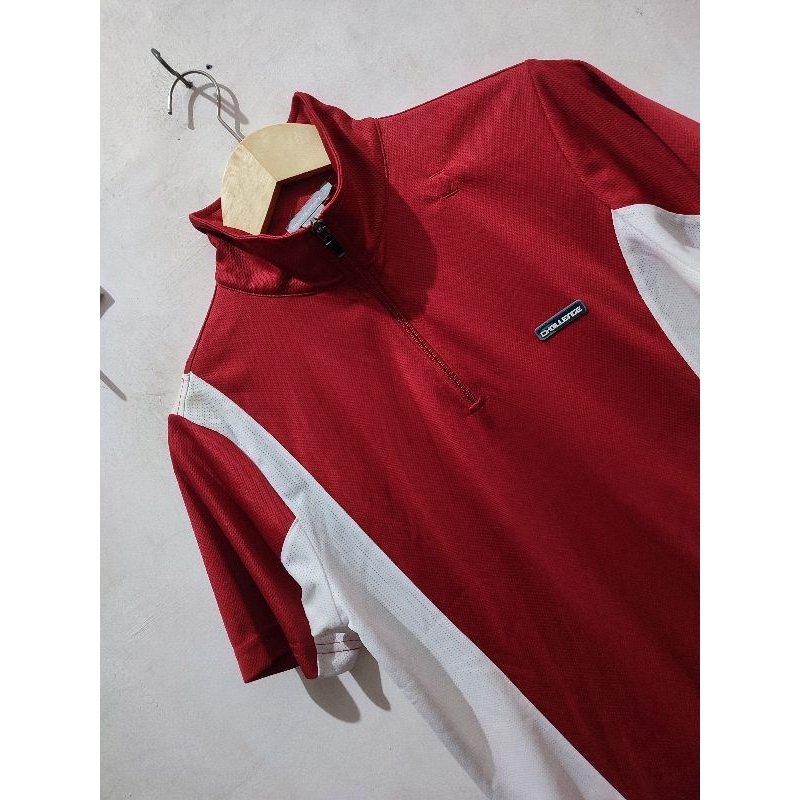 Kaos Bossini Sport Merah Putih