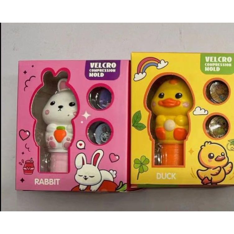 Mainan Bebek stiker Viral/ Mainan Stampel Viral