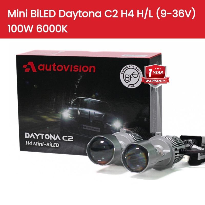 Lampu mobil Mini Biled H4 Lampu Headlamp H4 Mini Biled Daytona PNP Autovision