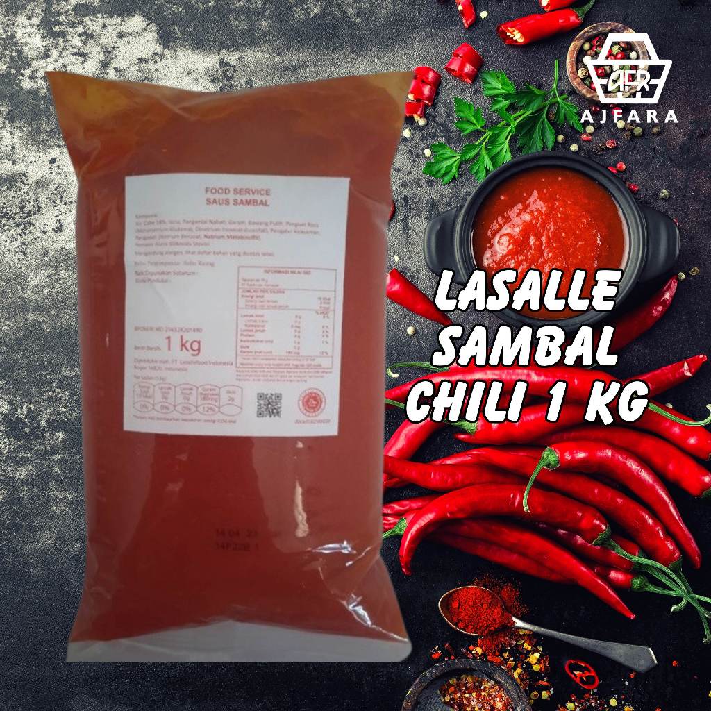 

Lasalle Saus Sambal 1 Kg/Lasalle Saus Tomat 1 Kg