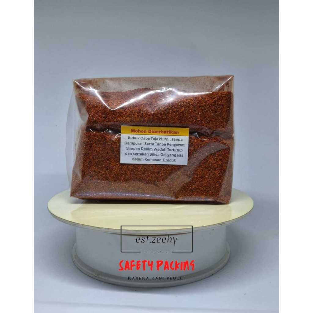 

Bubuk Cabe Teja/Japlak Murni kemasan 250 Gram
