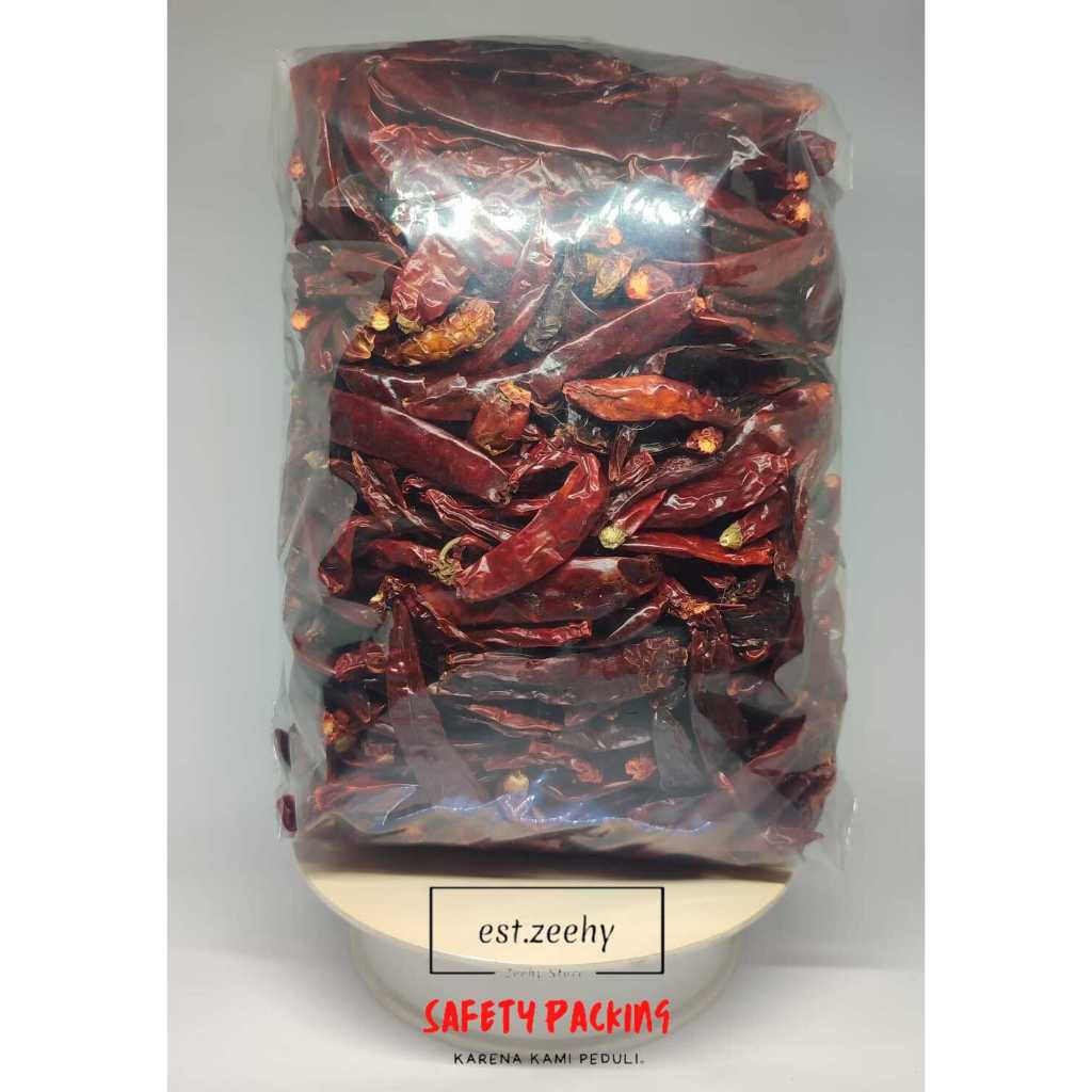 CABE MERAH BESAR KERING 1 KG