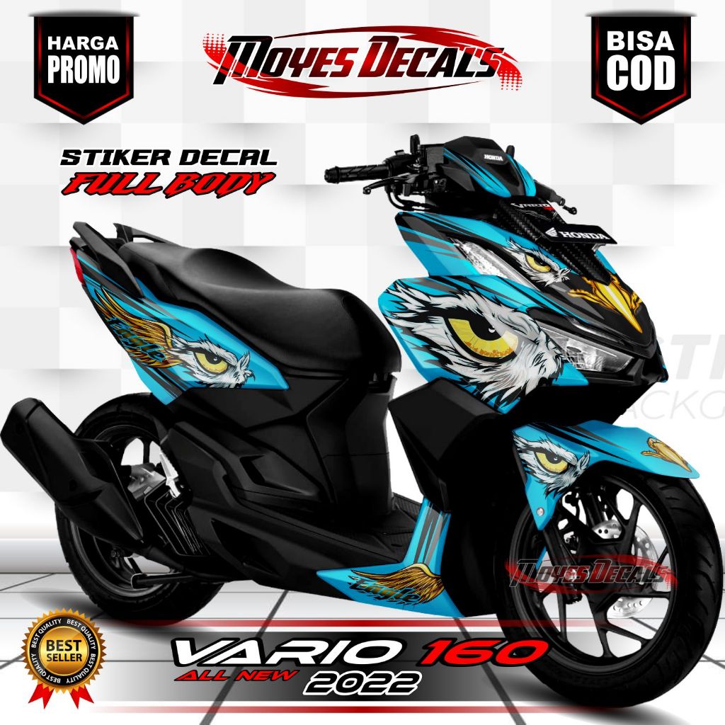 Decal Motor Vario 160 - Stiker Motor Vario 160 Fullbody Premium - Variasi Motor Honda Vario 160 2022