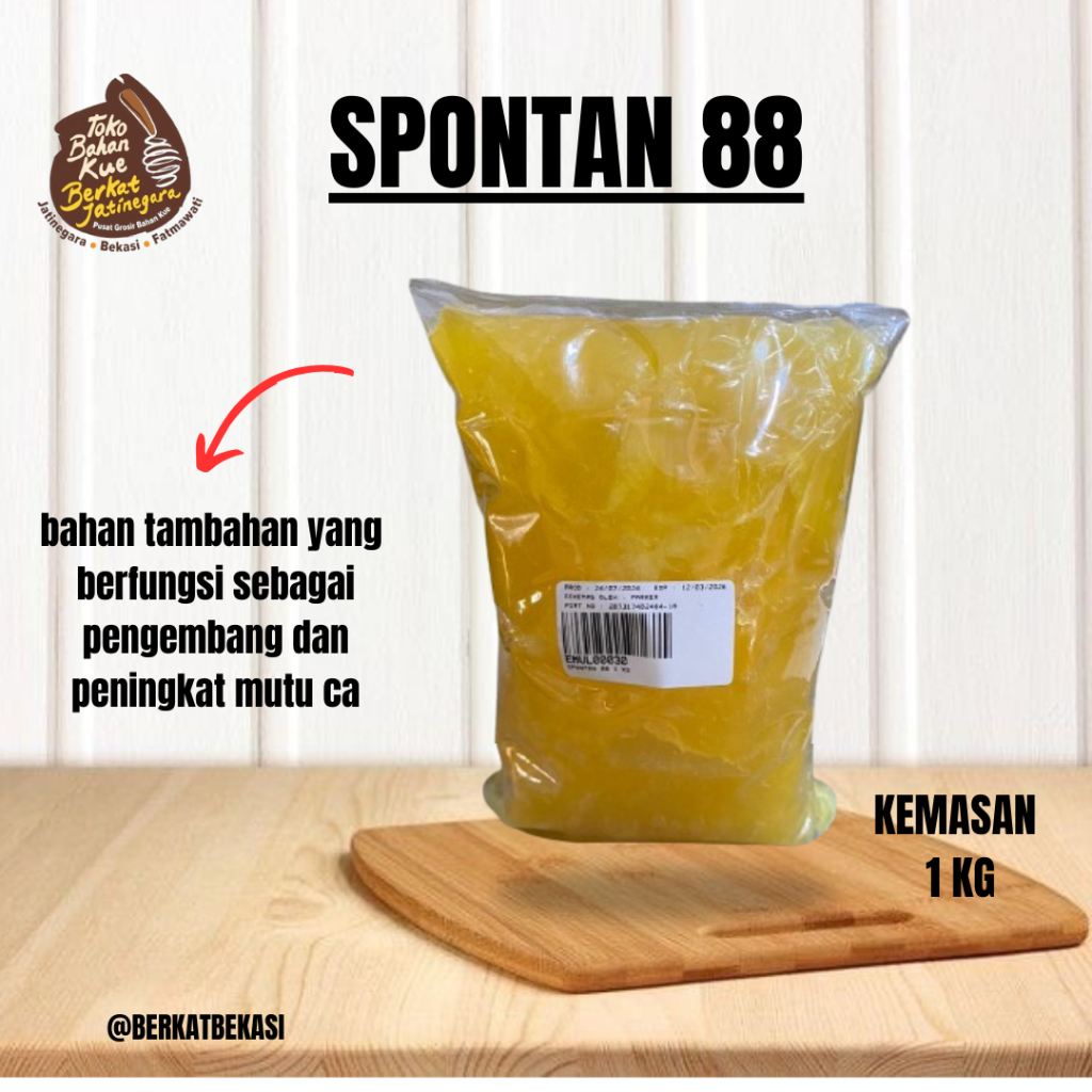 

SPONTAN 88 KEMASAN REPACK 1KG / PELEMBUT