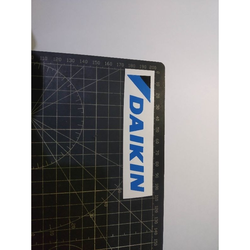 

cutting stiker daikin