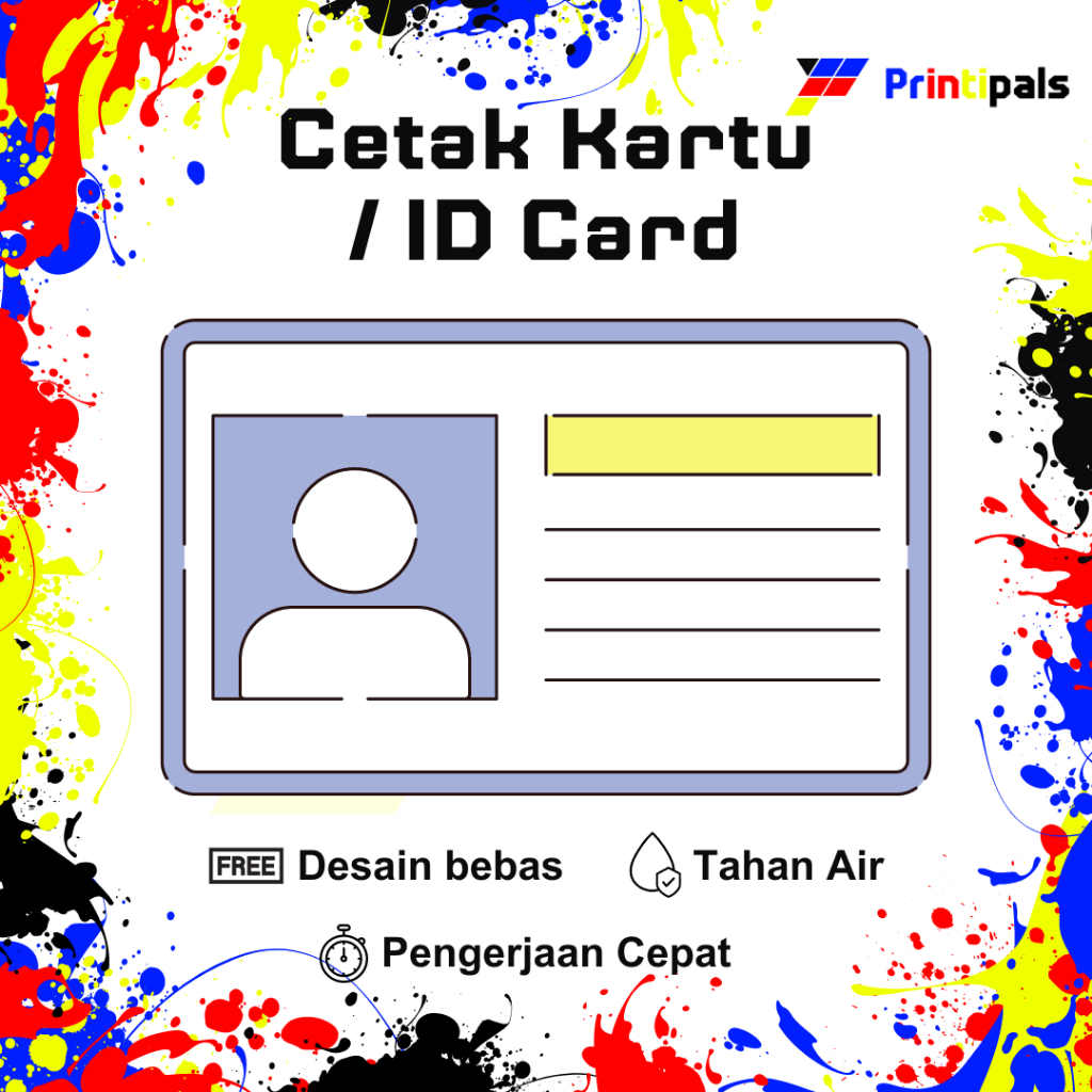 

[Satuan] Cetak Kartu ID Card bahan PVC