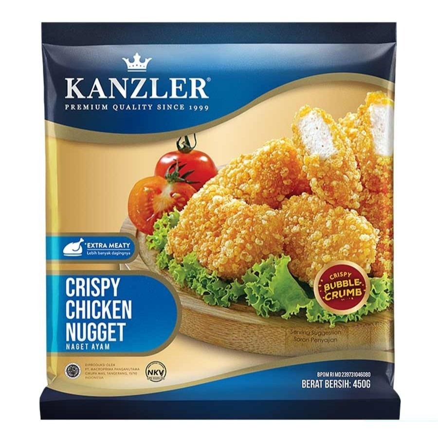 

kanzler crispy chicken nugget 450gr