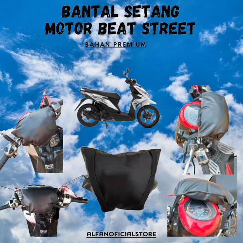 BANTAL SETANG MOTOR / BANTAL KEAMANAN ANAK /BAHAN KULIT ANTI AIR UNTUK MOTOR BEAT STREET
