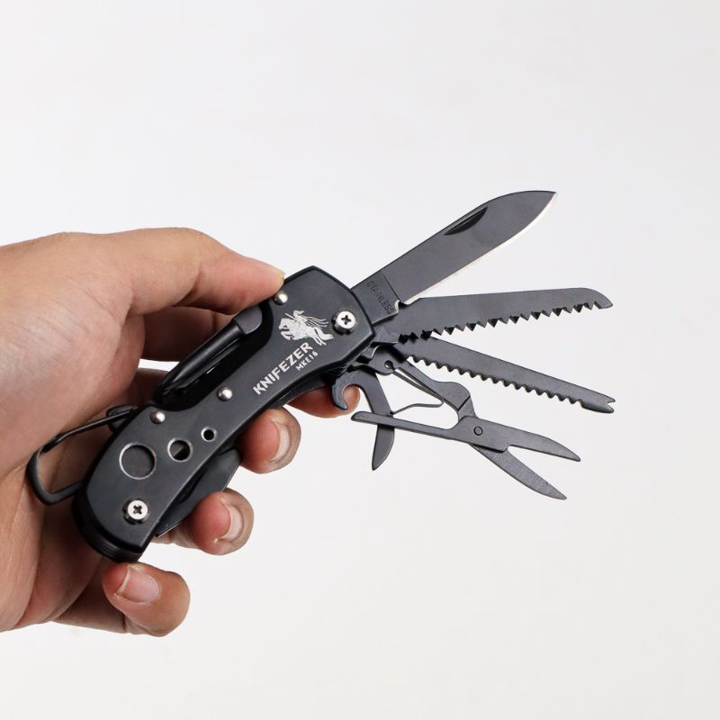 KNIFEZER Pisau Lipat Army Saku Poket Pocket Knife EDC Multifungsi