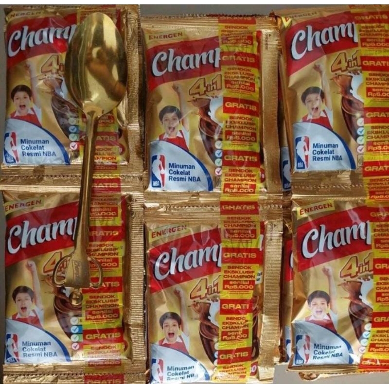 

Susu Champion Energen Coklat - Netto 30 gr [10pcs/renteng]