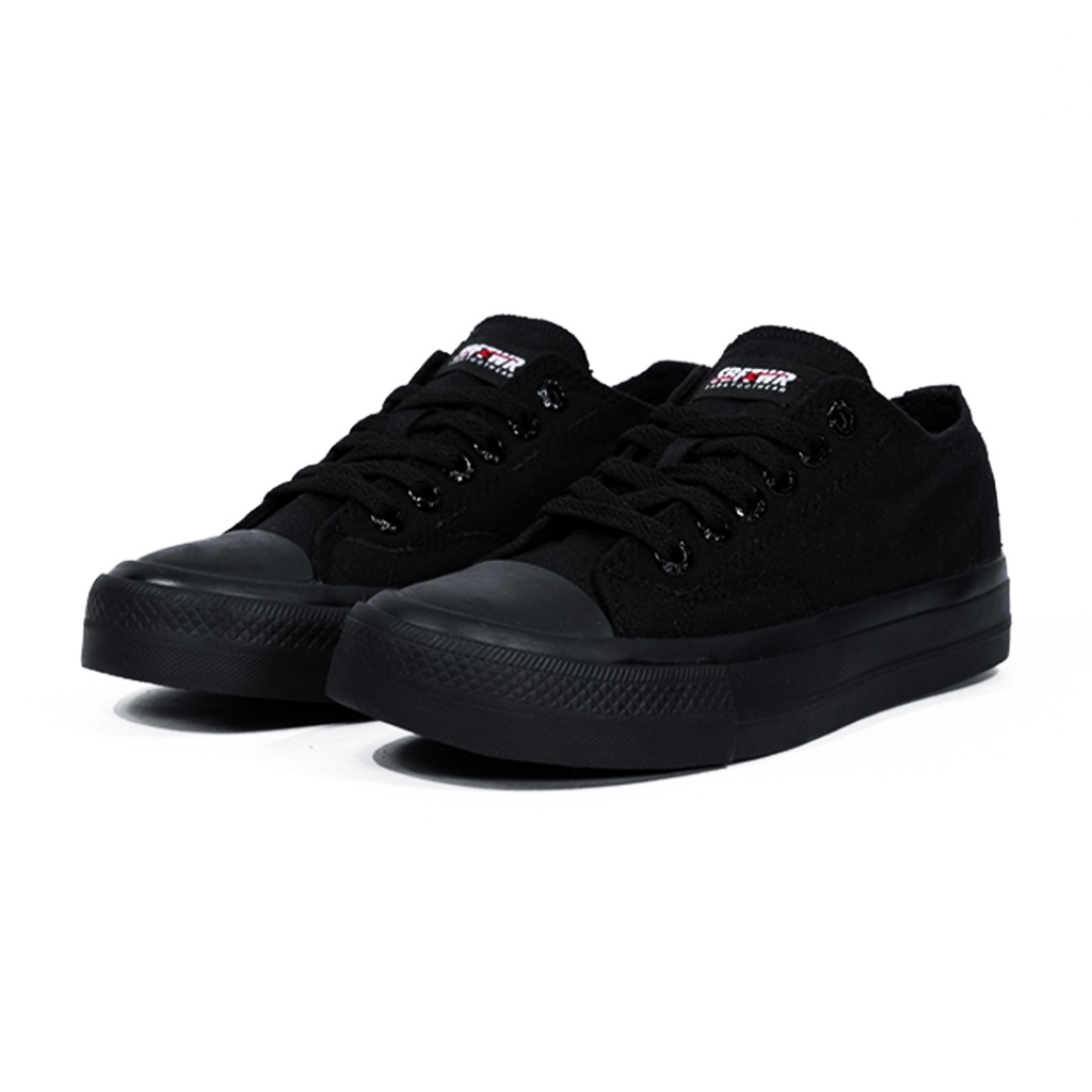 SABA Vintage  ALL Black - Sepatu Sneakers Casual Pria Wanita