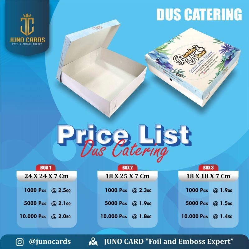 

Dus Catering - Jogja - Juno Cards
