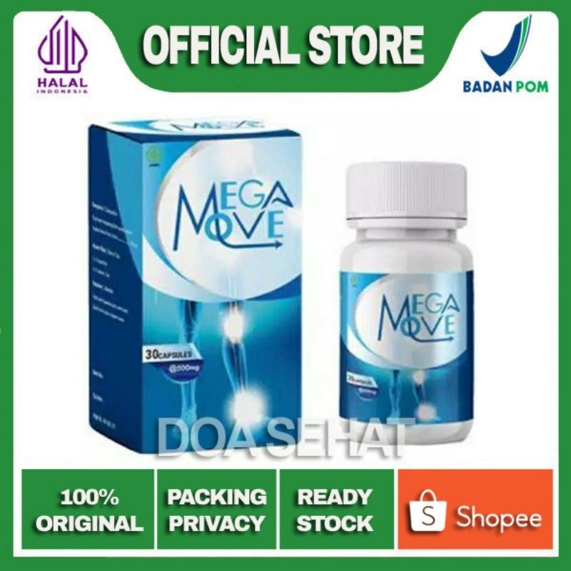 MEGAMOVE ® MegaMove Original Obat Sendi | MegaMove Asli Obat Syaraf Kejepit/ Tulang Nyeri Persendian