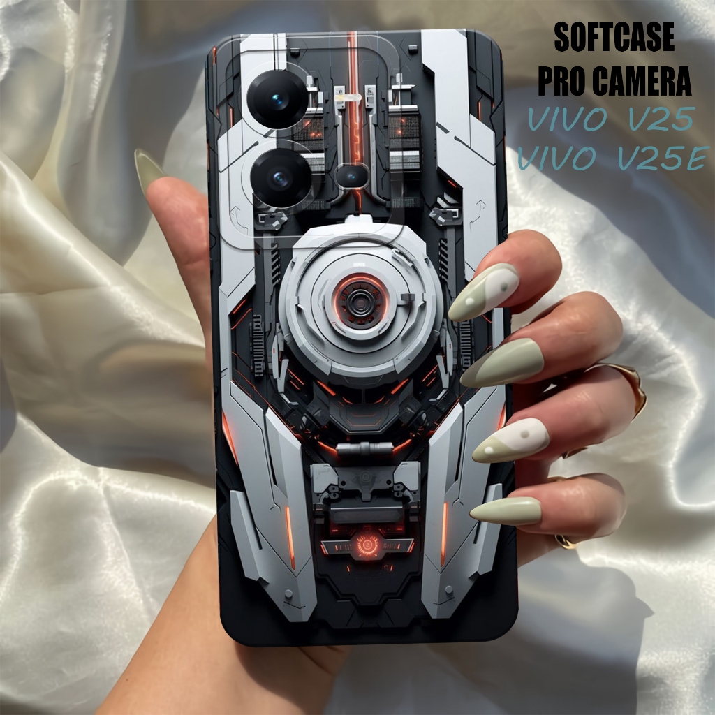 Case VIVO V25 - V25E - VIVO V25 - V25E Terbaru - Softcase  VIVO V25 - V25E   - Softcase Pro Camera -