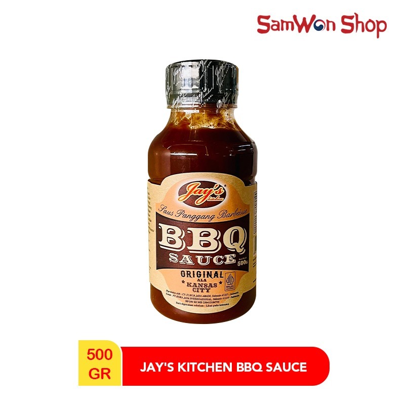 

Jay's BBQ Sauce 500 GR Jays Saus Panggang Barbeque BBQ Original Kansas City 500gr