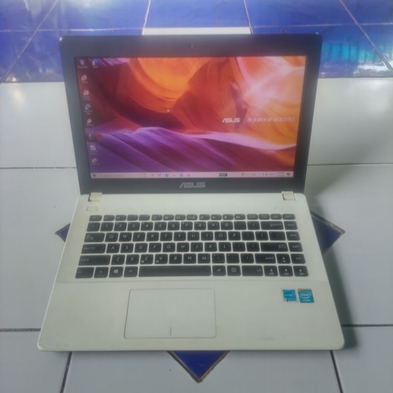 LAPTOP ASUS MURAH X451CA CEL 1007U RAM 2GB SSD 120GB