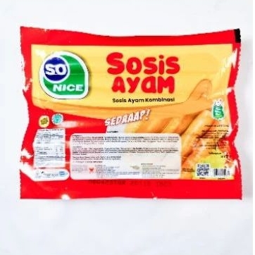 

❄LANGSUNG KIRIM❄ SONICE SOSIS AYAM 375GR ISI 15 BIJI/ FROZENFOODS MURAH