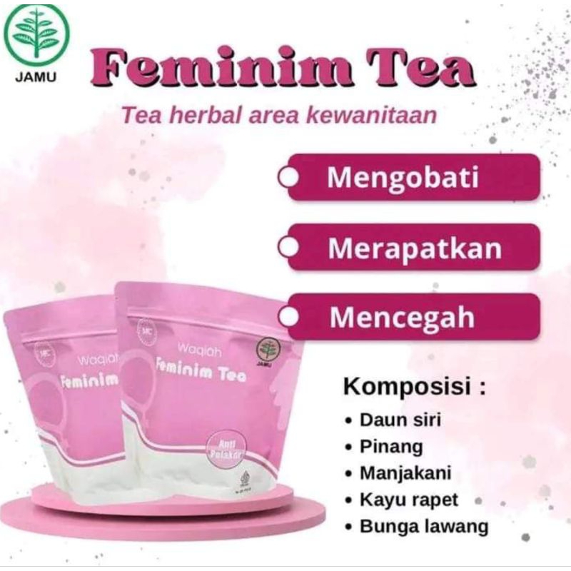 

Feminim tea, Tea khusus menjaga area miss V