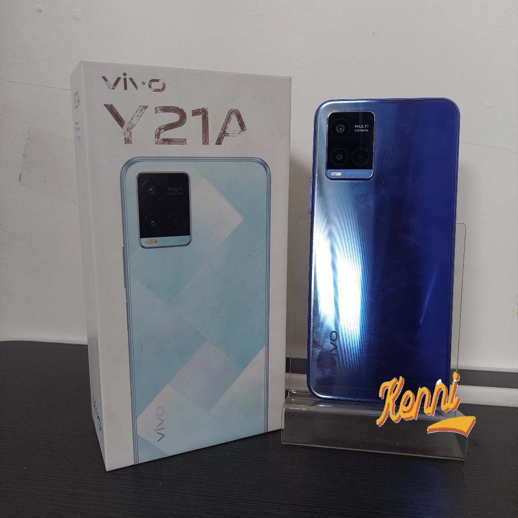 Vivo Y21A 4/64GB SECOND FULLSET ORIGINAL