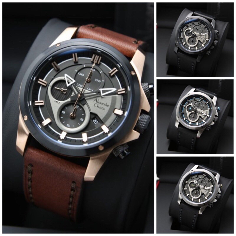 Alexandre Christie 6593 - AC6593 - 6593MC Leather ORIGINAL