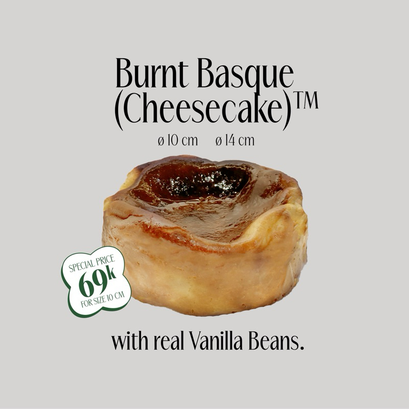 

Burnt Basque Cheesecake — August at Home