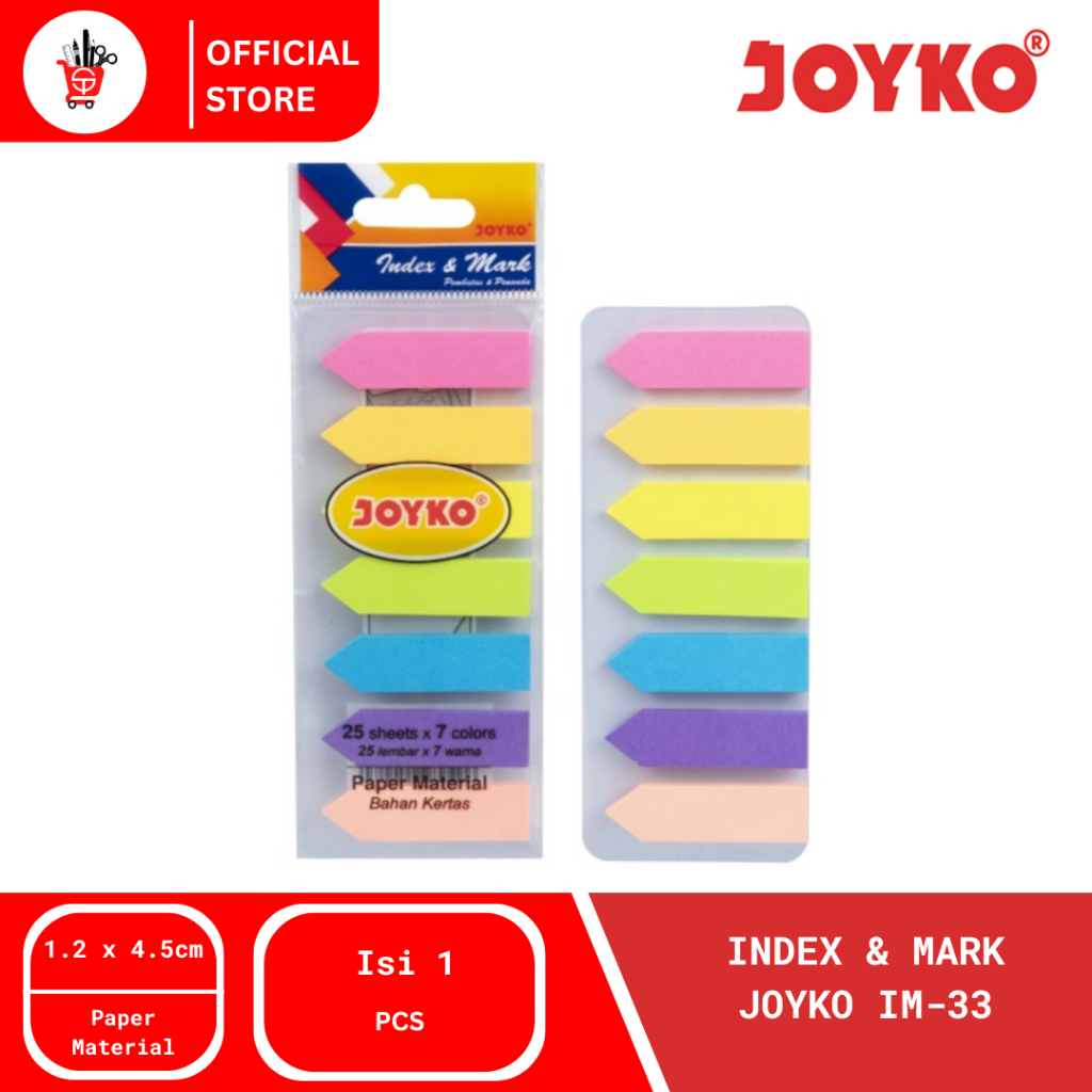 

Index & Mark | Penanda | Pembatas Joyko IM-33 (1 PCS)