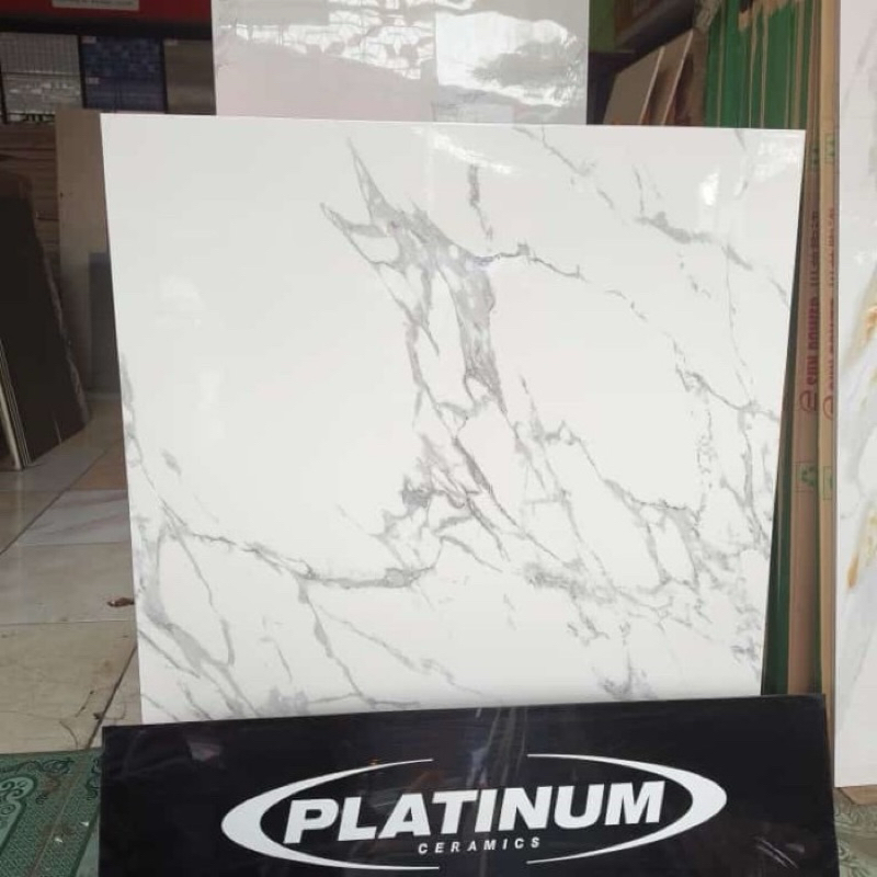 Granit lantai 80x80 platinum fortofino | glossy