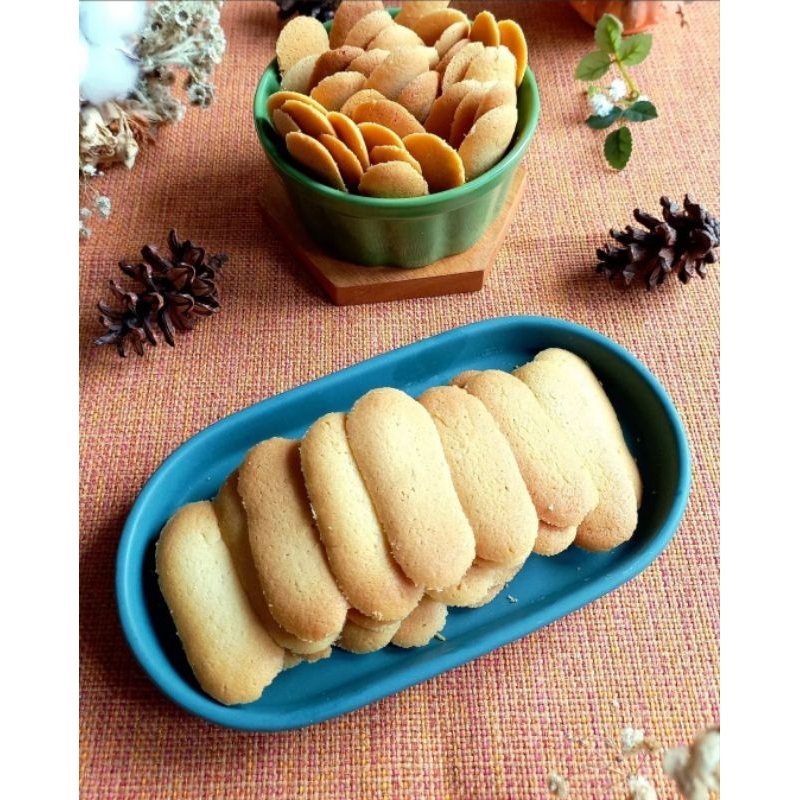 

COOKIES LIDAH KUCING RENYAH, GARING, NAGIH